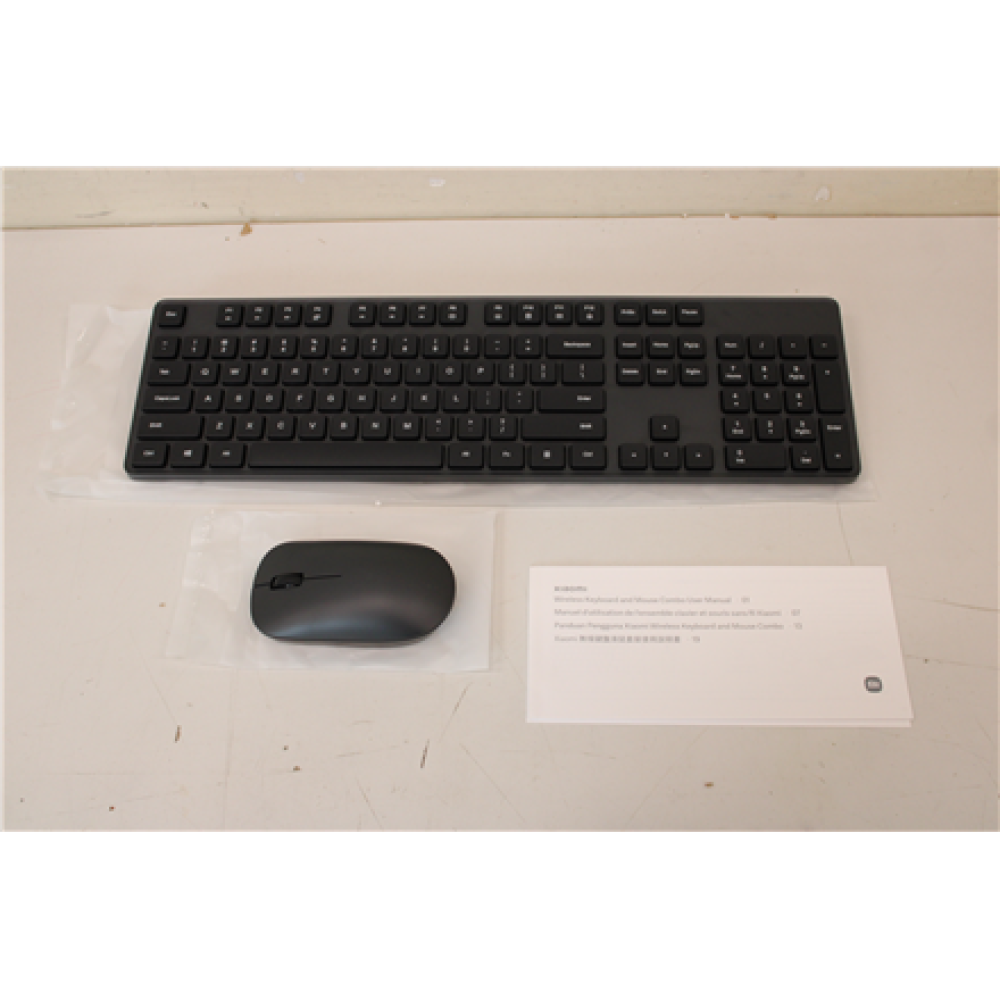 SALE OUT. , Xiaomi , Keyboard and Mouse , Keyboard and Mouse Set , Black , DEMO