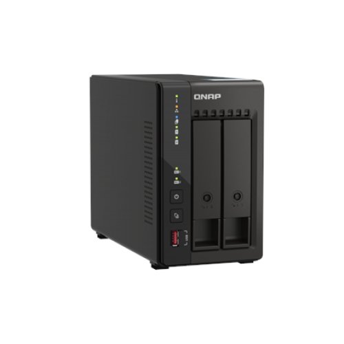 QNAP , 2-Bay desktop NAS , TS-253E-8G , Intel Celeron , J6412 4-core , Processor frequency 2.6 GHz , 8 GB