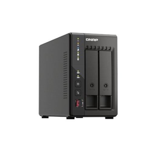 QNAP , 2-Bay desktop NAS , TS-253E-8G , Intel Celeron , J6412 4-core , Processor frequency 2.6 GHz , 8 GB