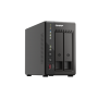 QNAP , 2-Bay desktop NAS , TS-253E-8G , Intel Celeron , J6412 4-core , Processor frequency 2.6 GHz , 8 GB