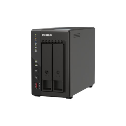 QNAP , 2-Bay desktop NAS , TS-253E-8G , Intel Celeron , J6412 4-core , Processor frequency 2.6 GHz , 8 GB
