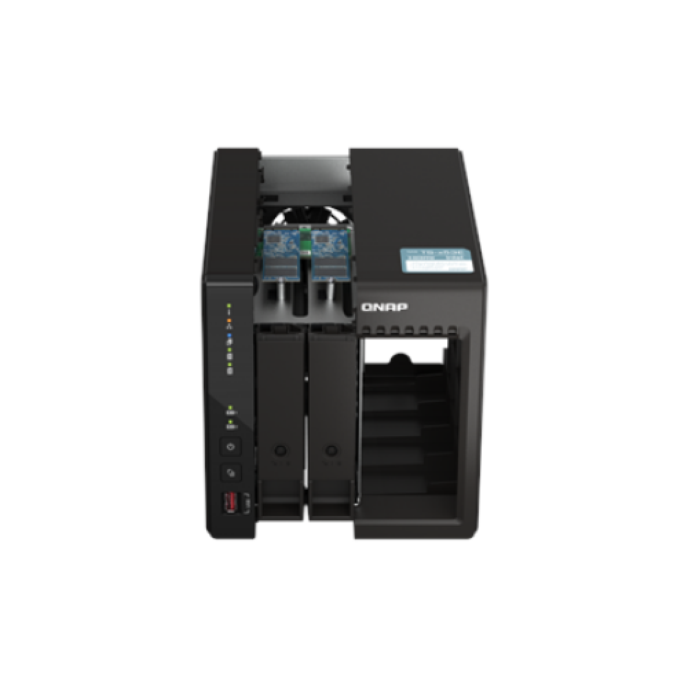 QNAP , 2-Bay desktop NAS , TS-253E-8G , Intel Celeron , J6412 4-core , Processor frequency 2.6 GHz , 8 GB