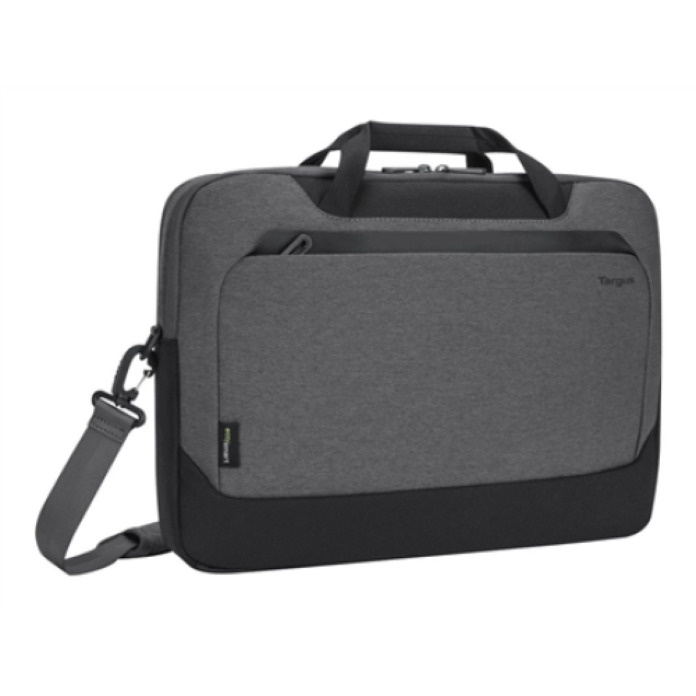 Targus , TBT92602GL , Cypress Briefcase with EcoSmart , Fits up to size 15.6 , Briefcase , Grey , Shoulder strap