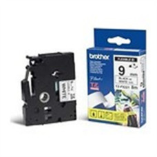Brother , TZe-FX221 Flexible ID Laminated Tape , Black on White , TZe , 8 m , 0.9 cm Brother , TZe-FX221 Flexible ID Laminated Tape , Black on White , TZe , 8 m , 0.9 cm