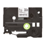 Brother , TZe-FX221 Flexible ID Laminated Tape , Black on White , TZe , 8 m , 0.9 cm