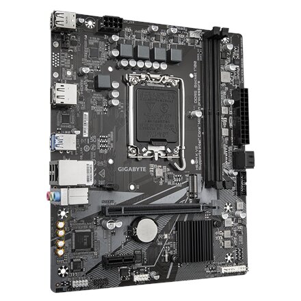 Gigabyte H610M K V2 , Processor family Intel , Processor socket LGA1700 , DDR5 , Supported hard disk drive interfaces M.2, SATA , Number of SATA connectors 2