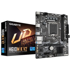 Gigabyte H610M K V2 , Processor family Intel , Processor socket LGA1700 , DDR5 , Supported hard disk drive interfaces M.2, SATA , Number of SATA connectors 2 Gigabyte H610M K V2 , Processor family Intel , Processor socket LGA1700 , DDR5 , Supported hard disk drive interfaces M.2, SATA , Number of SATA connectors 2