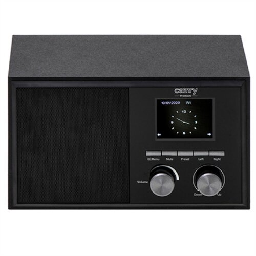 Camry , Internet radio , CR 1180 , Alarm function , AUX in , Black