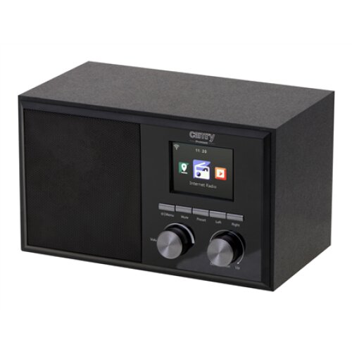 Camry , Internet radio , CR 1180 , Alarm function , AUX in , Black