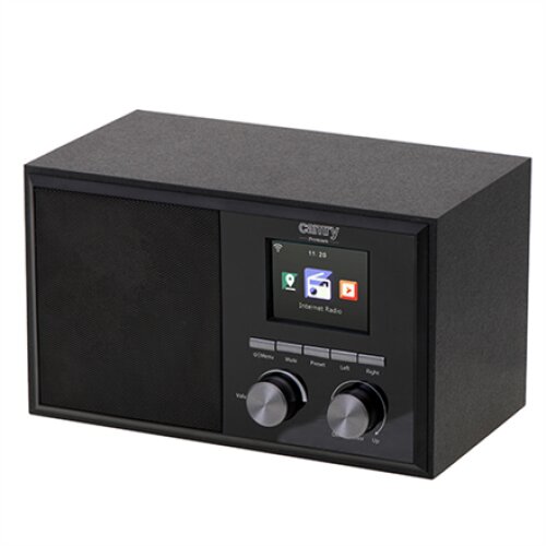 Camry , Internet radio , CR 1180 , Alarm function , AUX in , Black