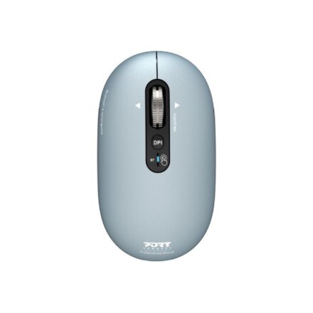 PORT CONNECT Mouse , PURE MAC , Wireless , Bluetooth , Pastel Blue