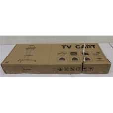 SALE OUT. Sunne 37-70, Fixed height , Sunne Floor stand , S112 multifunctional Mobile TV cart , Tilt , 37-70 , DAMAGED PACKAGING , Black