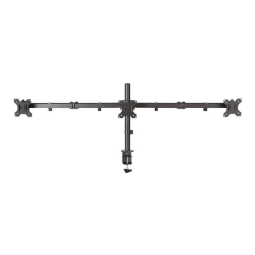 Neomounts Desk Mount , FPMA-D550D3BLACK Monitor Arm , Adjustable Height, Rotate, Tilt, Swivel , 10-27 , Maximum weight (capacity) 6 kg , Black