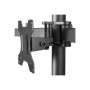Neomounts Desk Mount , FPMA-D550D3BLACK Monitor Arm , Adjustable Height, Rotate, Tilt, Swivel , 10-27 , Maximum weight (capacity) 6 kg , Black