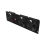 Lanberg Vertical Ventilation Panel 19 3U for Rack three Fans 230V , AK-1506-B , Black