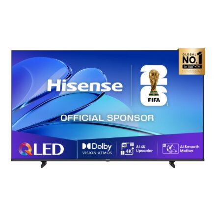 Hisense UHD QLED Smart TV , 55E7Q , 55 , Smart TV , VIDAA OS , UHD , Black