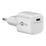 Goobay , USB-C PD GaN Fast Charger Nano (20 W), White