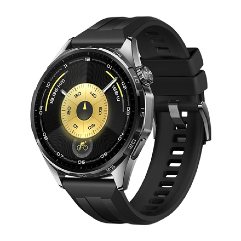 Huawei WATCH GT 6 46mm , Smart watch , GPS (satellite) , AMOLED , 1.47 inches , Waterproof , Black