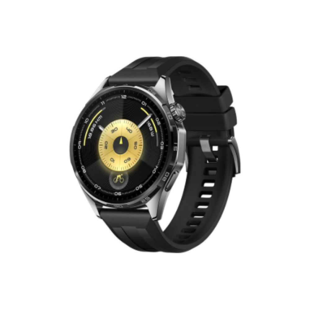 Huawei WATCH GT 6 46mm , Smart watch , GPS (satellite) , AMOLED , 1.47 inches , Waterproof , Black