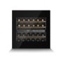 Caso , Wine Cooler , WineDeluxe WD 24 , Energy efficiency class F , Built-in , Bottles capacity 24 , Black