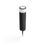 Philips Hue WCA Calla Outdoor Large Bollard, Black , 8 W , 2000-6500 Hue White Colour Ambiance