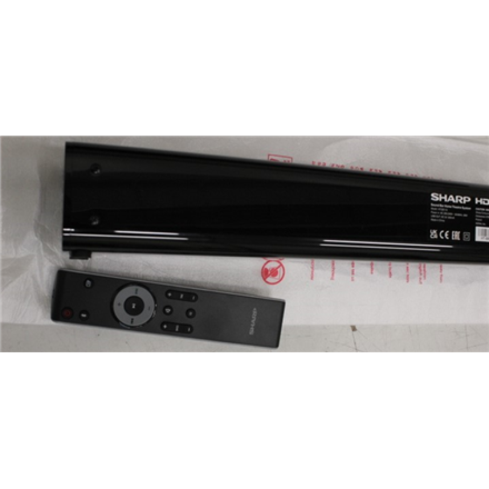 SALE OUT. Sharp , HT-SB110 2.0 Slim Soundbar , DAMAGED PACKAGING,SMALL SCRATCHED ON TOP , Bluetooth