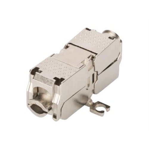 DN-93909 , Field Termination Coupler CAT 6A, 500 MHz for AWG 22-26, fully shielded, keyst. design, 26x35x80