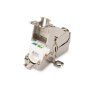 DN-93909 , Field Termination Coupler CAT 6A, 500 MHz for AWG 22-26, fully shielded, keyst. design, 26x35x80