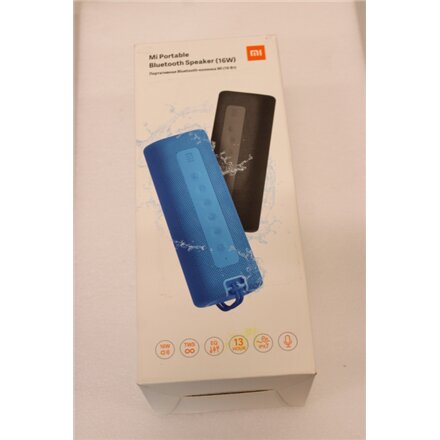 SALE OUT. Xiaomi Mi Portable Bluetooth Speaker (16W) BLACK, , Xiaomi , Bluetooth Speaker , Mi Portable Speaker , DAMAGED PACKAGING, MISSING USB CABLE , Waterproof , Bluetooth , Black , Portable