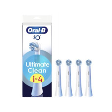 Oral-B , Replaceable toothbrush heads , iO UltimateClean , Heads , For adults , Number of brush heads included 4 , White