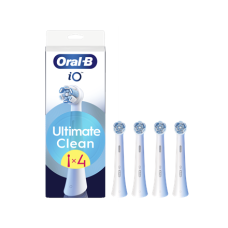 Oral-B Replaceable toothbrush heads , iO UltimateClean , Heads , For adults , Number of brush heads included 4 , White