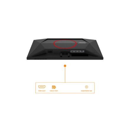 AOC , 25G4SRE , 25 , Fast IPS , FHD , 16:9 , 310 Hz , 0.3 ms , 1920 x 1080 pixels , 400 cd/m² , HDMI ports quantity 2 , Black