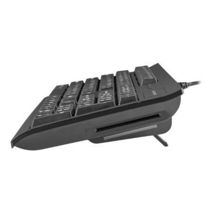 Natec , Moray , Keyboard with Smart ID card reader , Wired , US , Black
