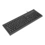 Natec , Moray , Keyboard with Smart ID card reader , Wired , US , Black