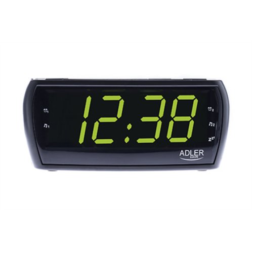Adler , Alarmclock Radio , AD 1121 , Alarm function , Black