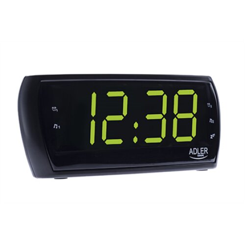 Adler , Alarmclock Radio , AD 1121 , Alarm function , Black