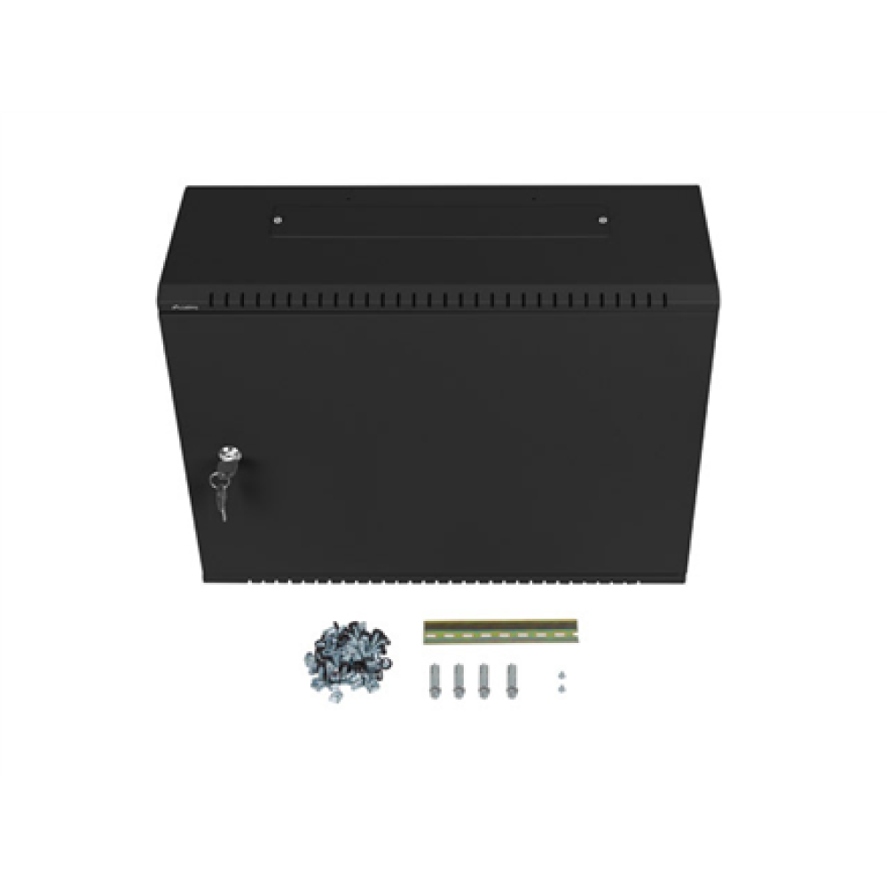 Lanberg , Rack cabinet 19 wall-mount 4U+3U/540x200 low-profile , WAF1-5203-04-00B , Black