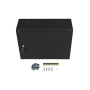 Lanberg , Rack cabinet 19 wall-mount 4U+3U/540x200 low-profile , WAF1-5203-04-00B , Black