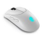 Dell , Mouse , Alienware Tri-Mode AW720M , 2.4GHz Wireless Gaming Mouse , Wireless , Wireless - 2.4 GHz, Bluetooth 5.1. USB-C , Lunar light