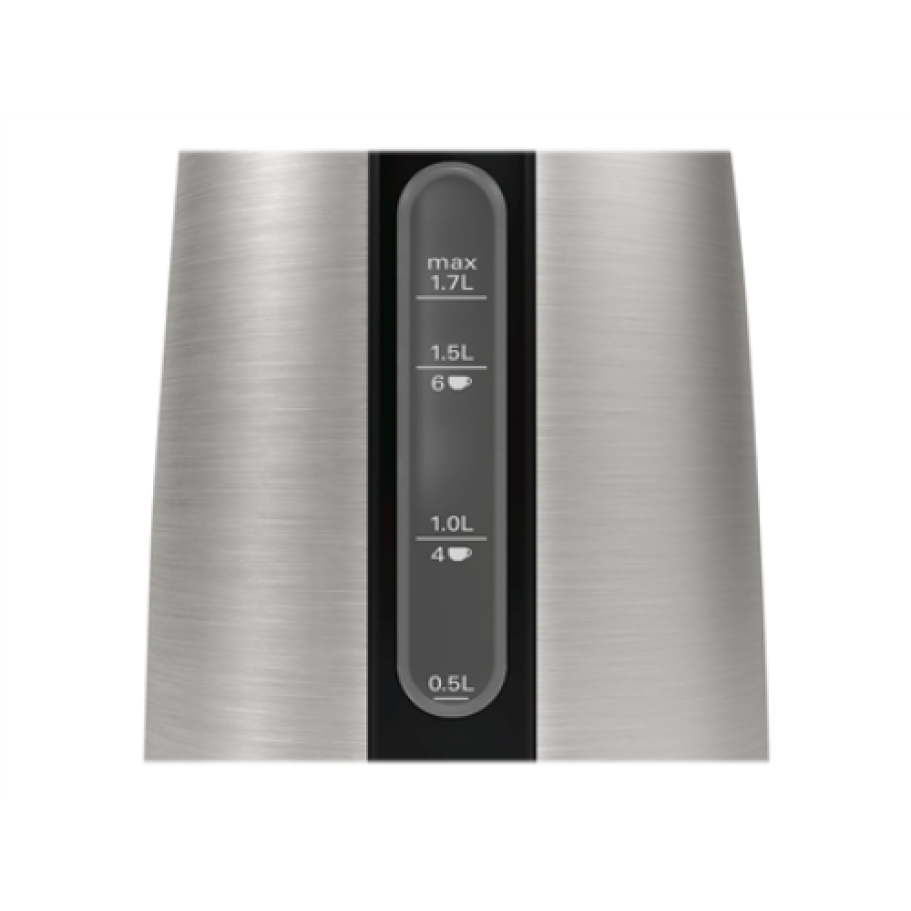 Bosch , Kettle , DesignLine TWK3P420 , Electric , 2400 W , 1.7 L , Stainless steel , 360° rotational base , Stainless steel/Black