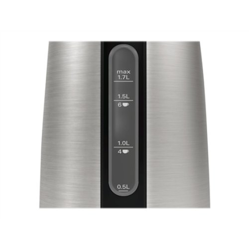 Bosch , Kettle , DesignLine TWK3P420 , Electric , 2400 W , 1.7 L , Stainless steel , 360° rotational base , Black/Stainless Steel