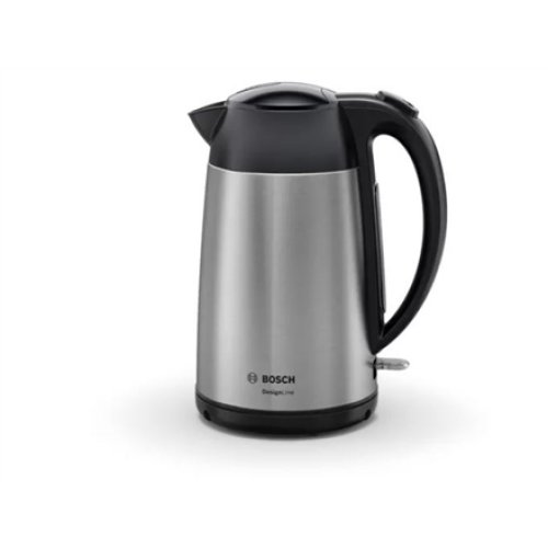 Bosch , Kettle , DesignLine TWK3P420 , Electric , 2400 W , 1.7 L , Stainless steel , 360° rotational base , Black/Stainless Steel