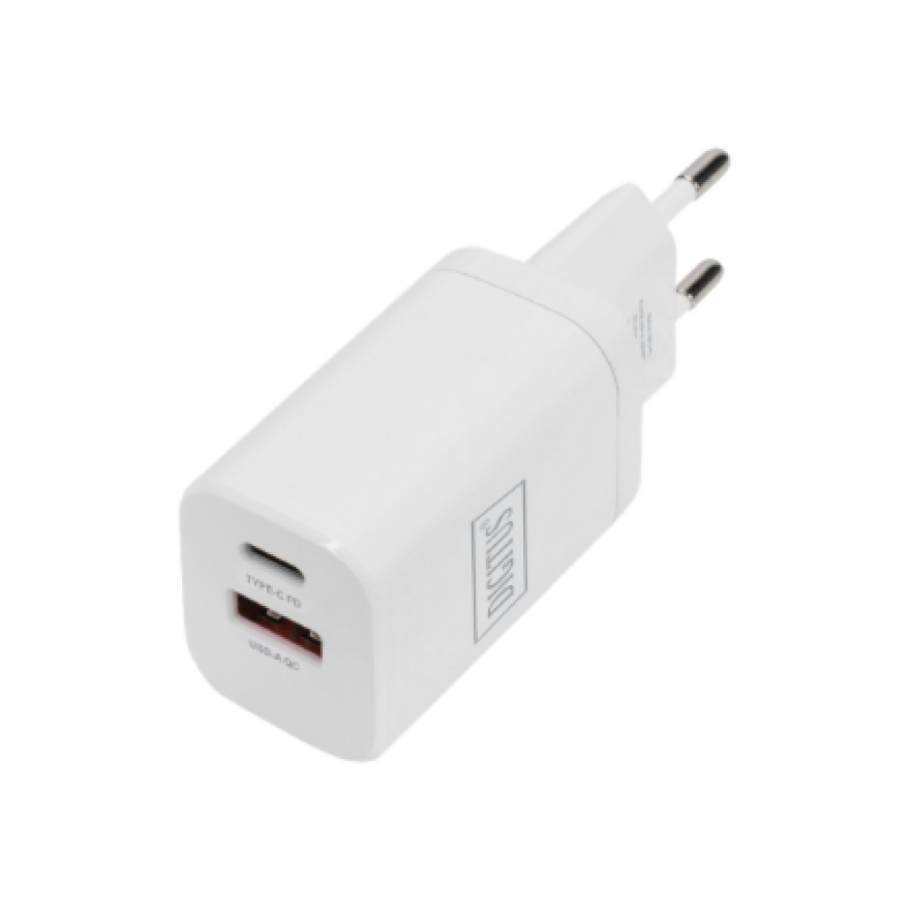 Digitus , USB Charger 1x USB-A/1x USB-C, 30W , DA-10062
