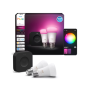 Philips Hue WCA A60 2KIT Pro EU , E27 , White and colored light , Bluetooth and Zigbee