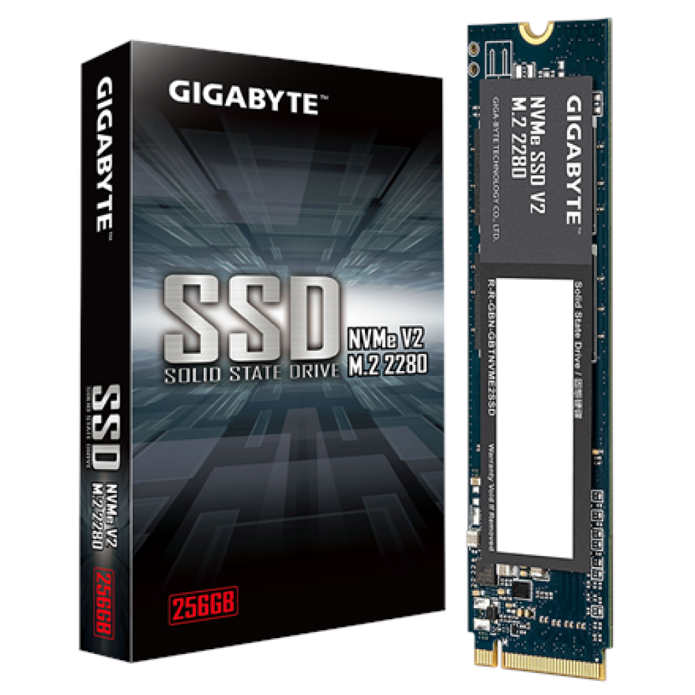 Gigabyte SSD , 256 GB , SSD form factor M.2 2280 , Solid-state drive interface PCIe 3.0 x4 NVMe , Read speed 3200 MB/s , Write speed 1200 MB/s