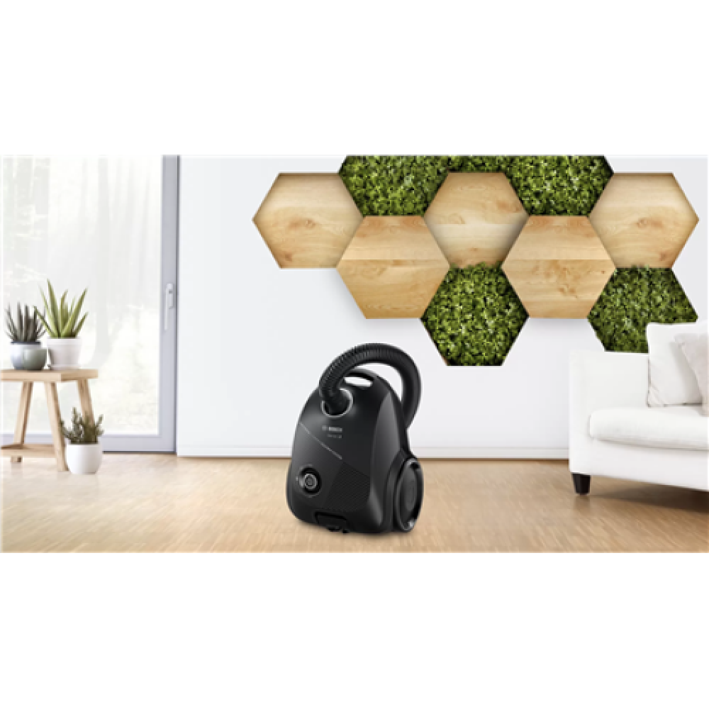 Bosch Vacuum cleaner BGBS2BA2 Bagged, Power 600 W, Dust capacity 3.5 L, Black, Made in Germany