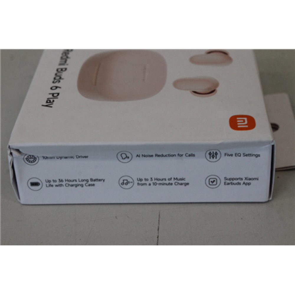 SALE OUT. , Xiaomi , Redmi Buds 6 Play , DAMAGED PACKAGING , Noise reduction
