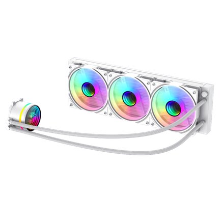 Gamemax CPU Liquid Cooler , ICEBURG 360 INFINITY WH , White