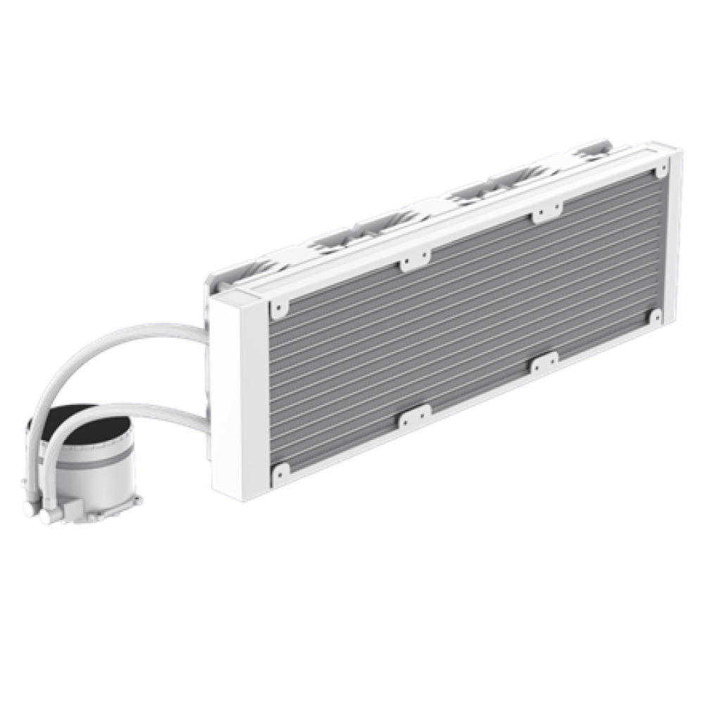Gamemax CPU Liquid Cooler , ICEBURG 360 INFINITY WH , White