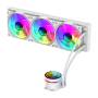 Gamemax CPU Liquid Cooler , ICEBURG 360 INFINITY WH , White